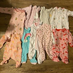 Baby girl Sleepers